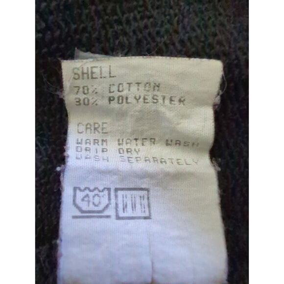 VTG BOGNER Black Sweatshirt Stitch Logo RN 54193 Men's Size Medium - Picture 6 of 7